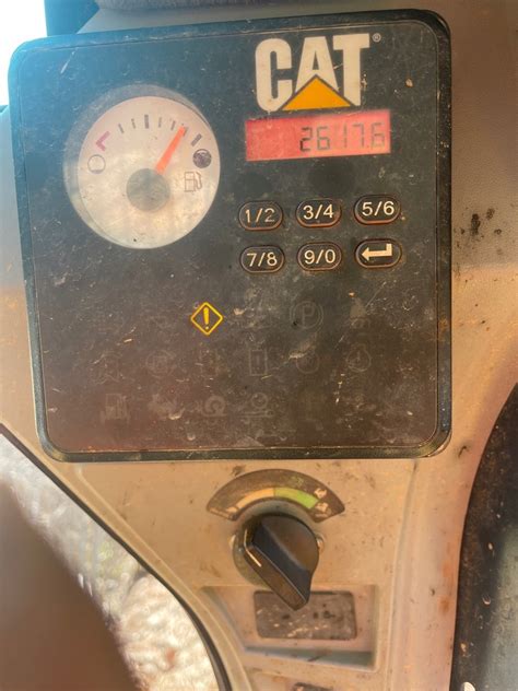 cat skid steer indicator lights|caterpillar ammeter lights.